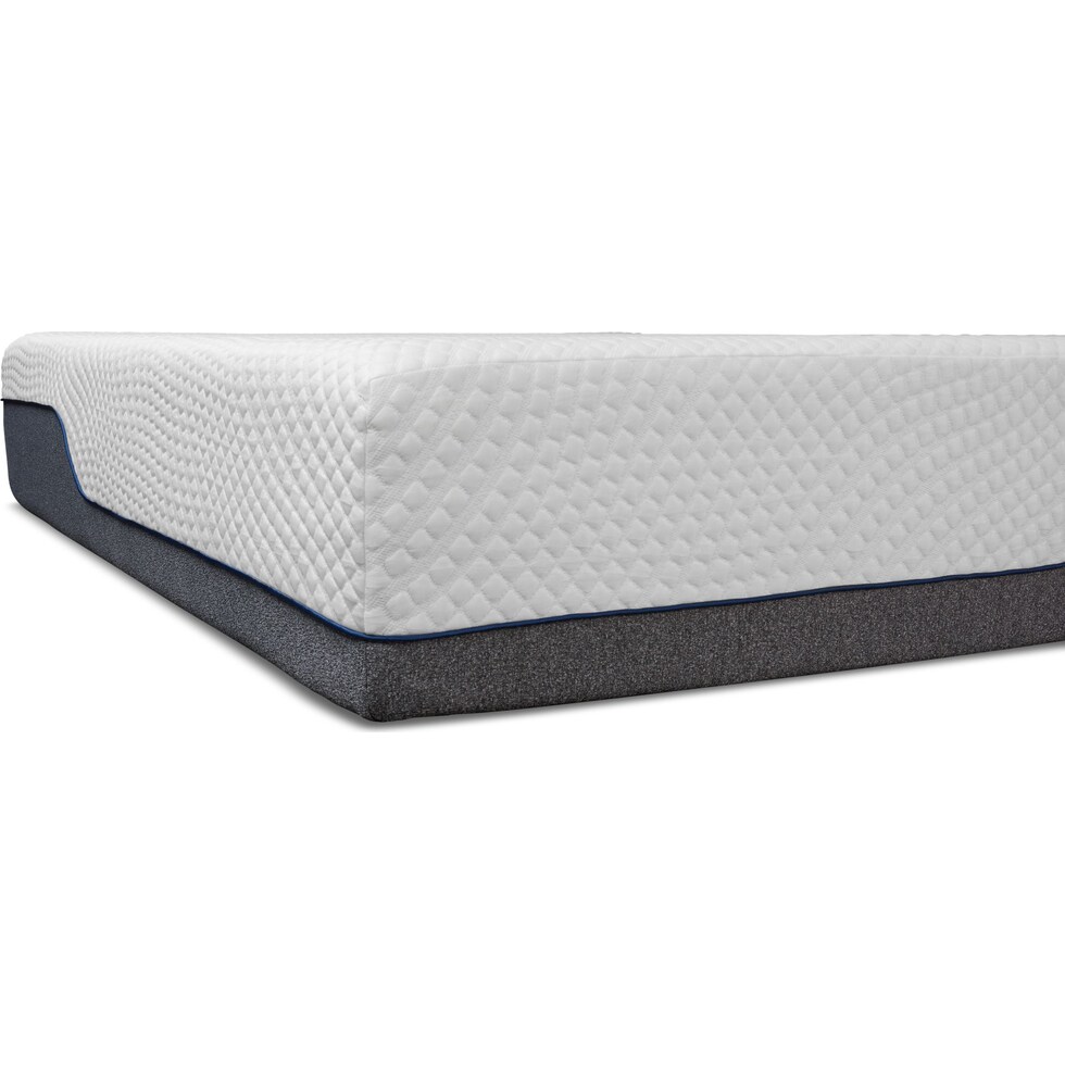 white california king mattress split foundation set   
