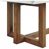 white coffee table   