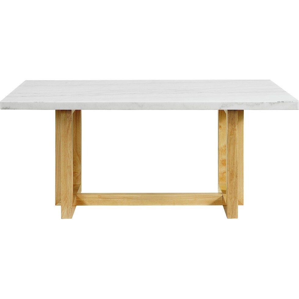 white coffee table   