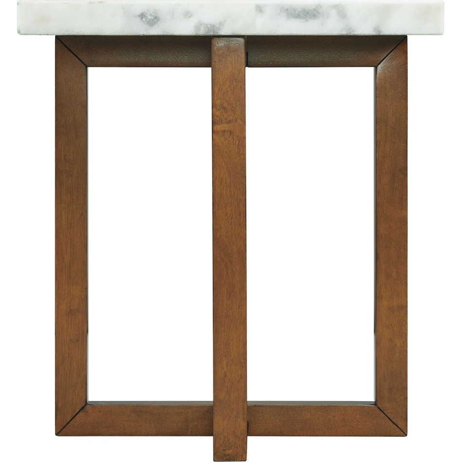 white end table   