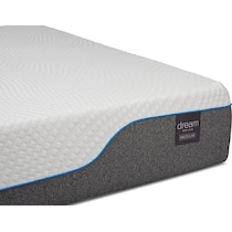 white queen mattress split low profile foundation set   
