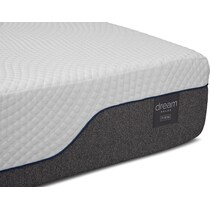 white queen mattress split low profile foundation set   