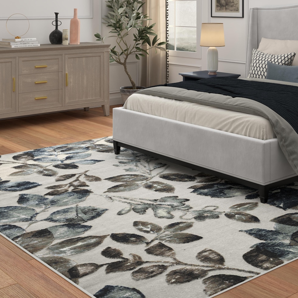 white rug   