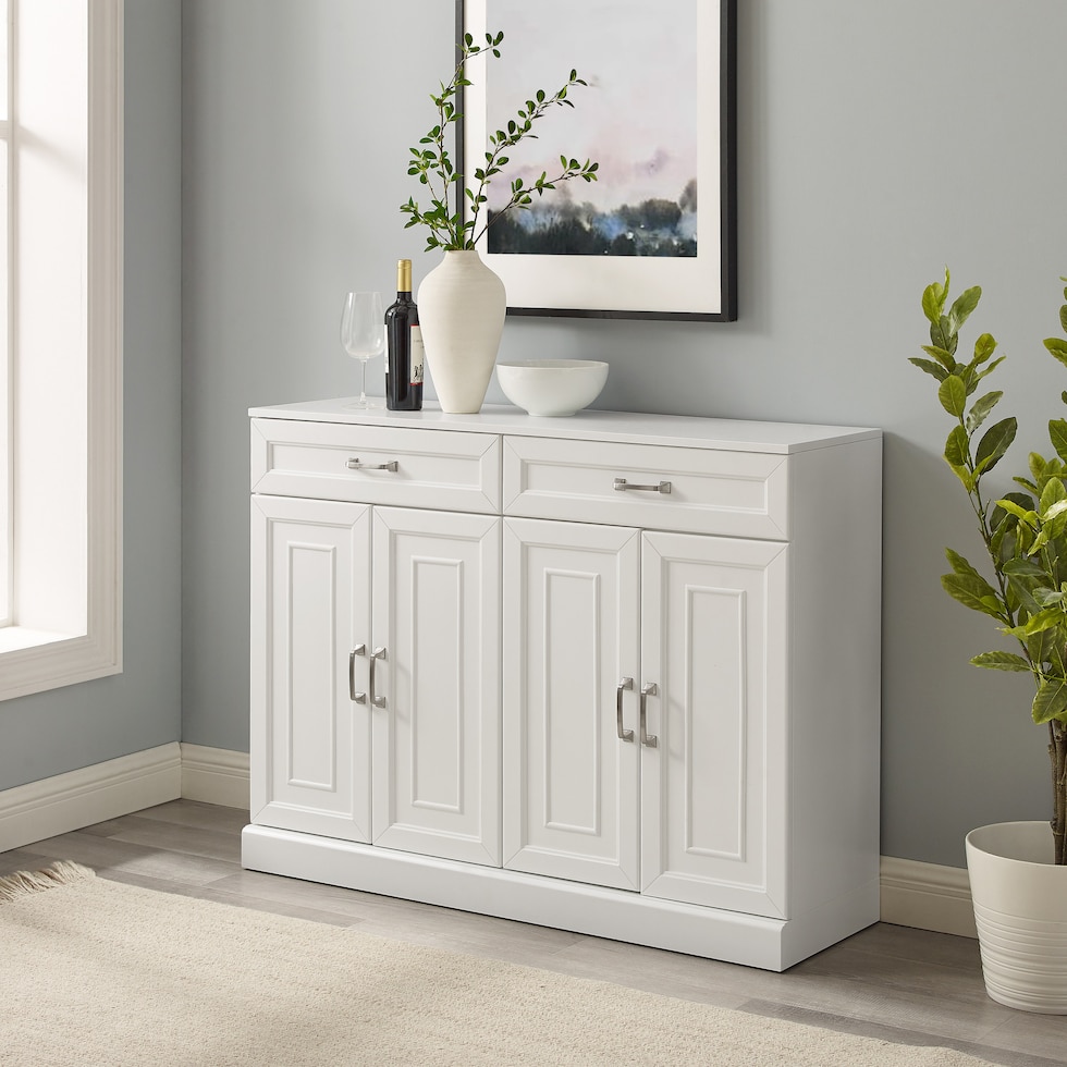 white sideboard   