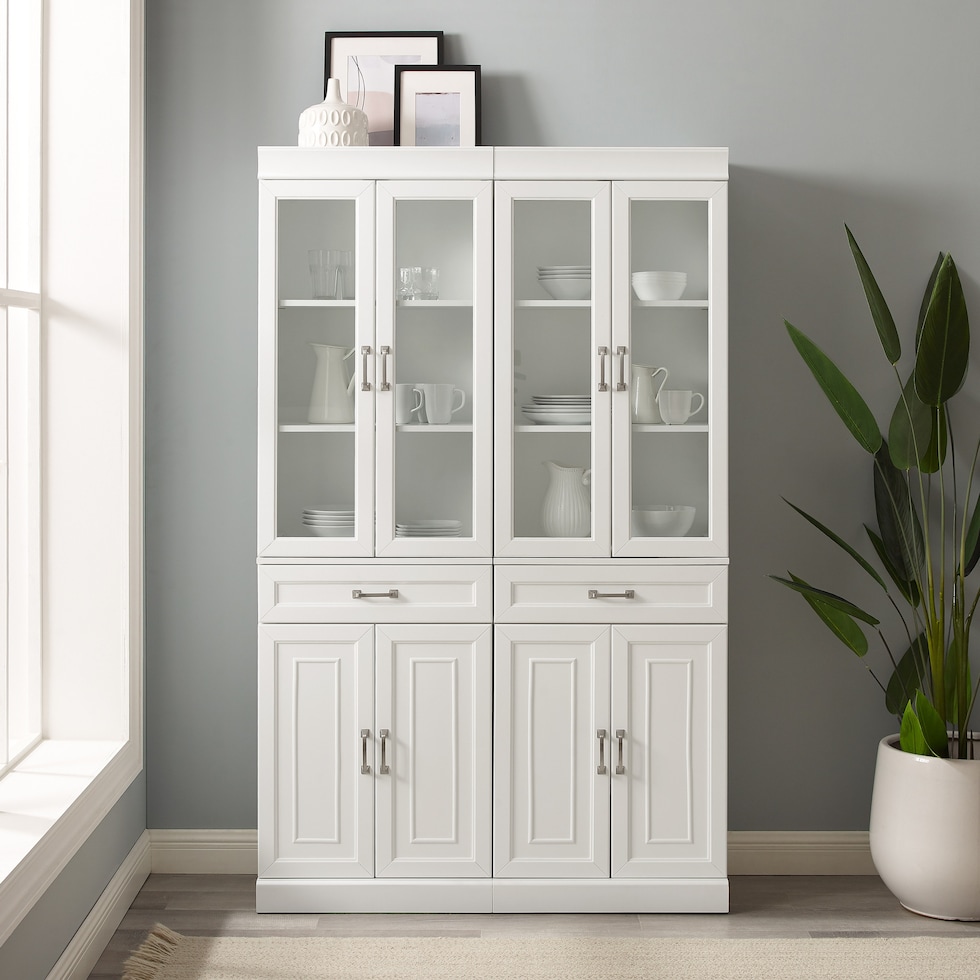 white sideboard   