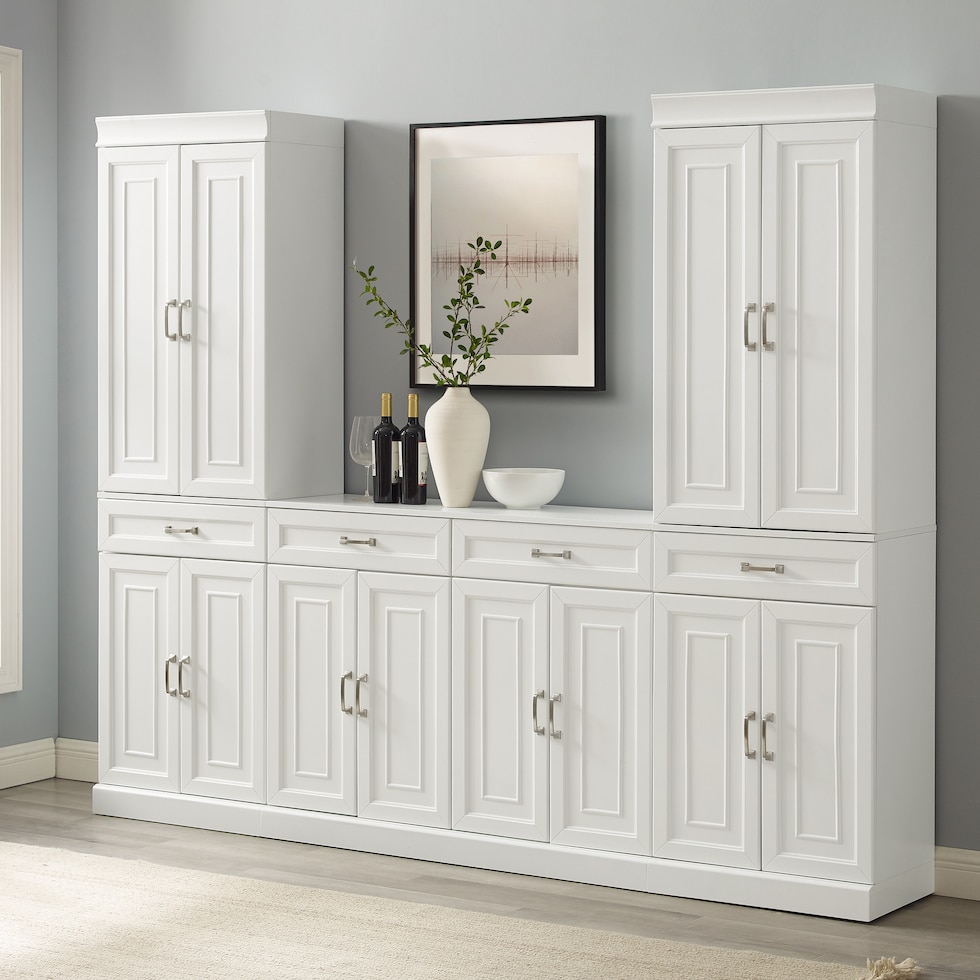 white sideboard   