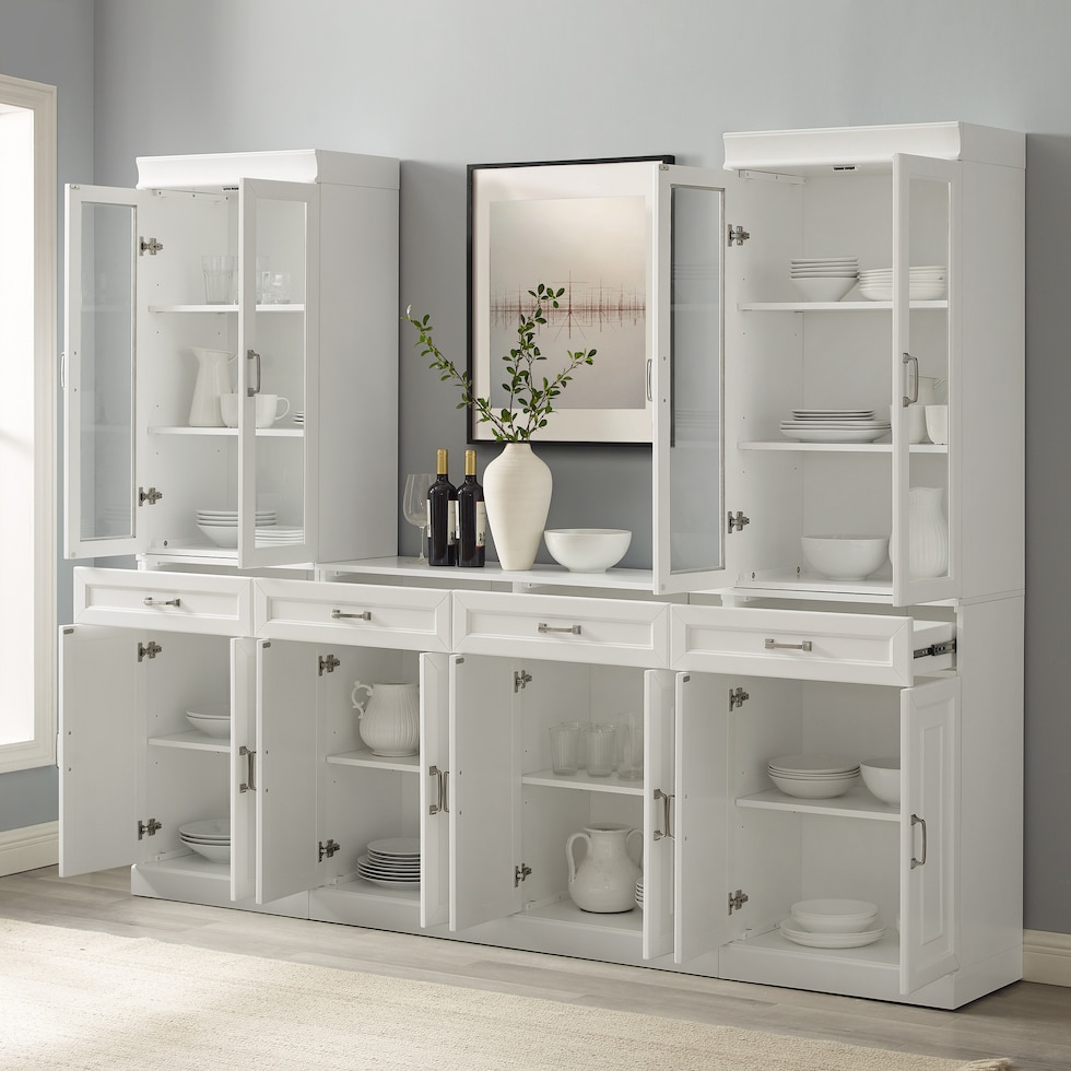 white sideboard   