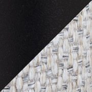 Kenna Twin Upholstered Headboard - Black/Cream