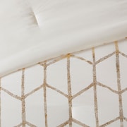 Raina Full/Queen Comforter Set - Ivory
