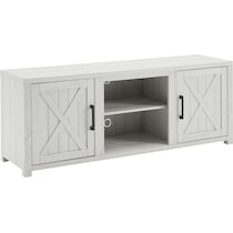 white tv stand   
