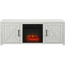 white tv stand   
