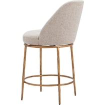 whitehaven neutral counter height stool   