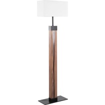 whithaven black white floor lamp   