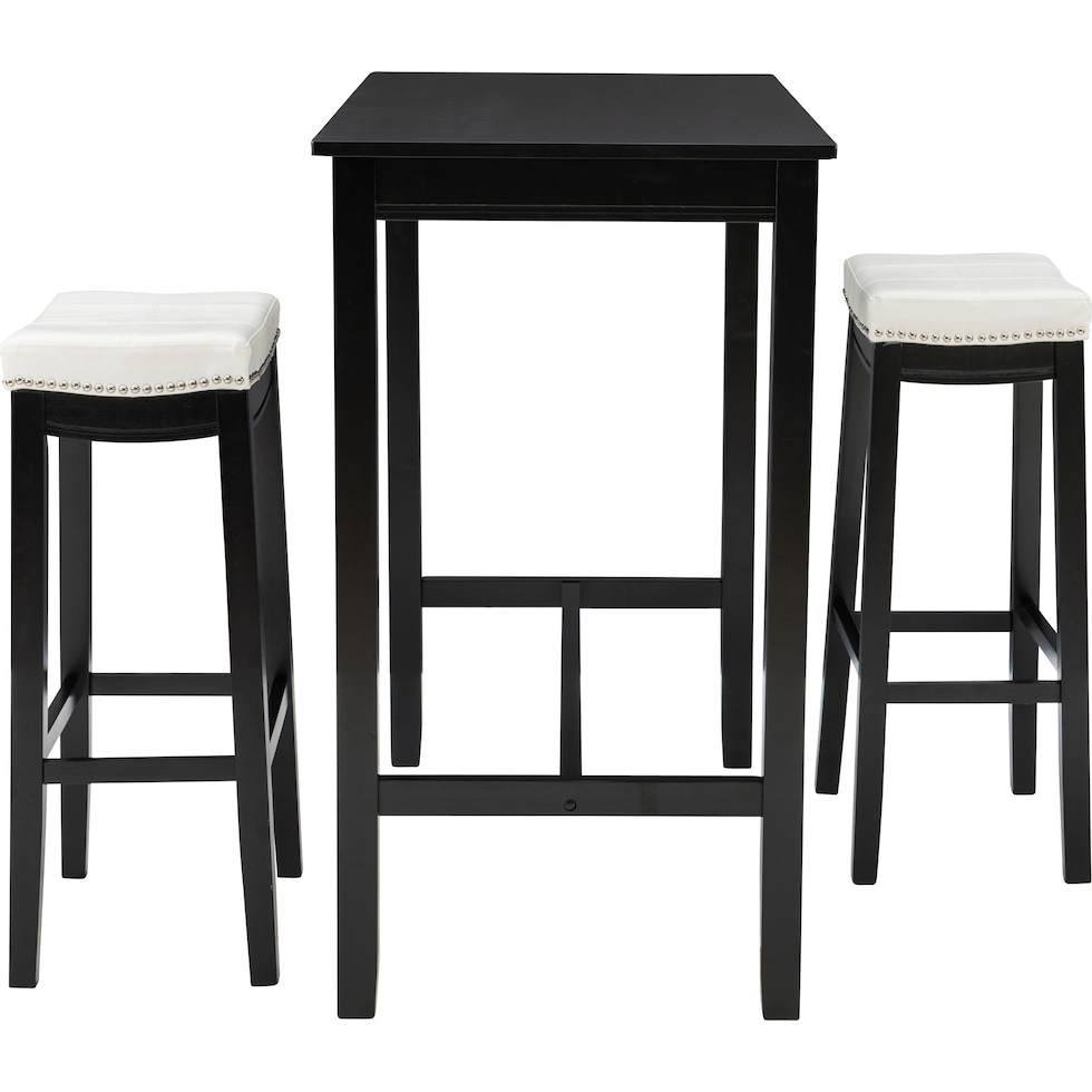wilcox black  pc bar set   