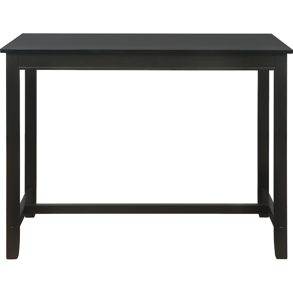 wilcox black counter height dining table   