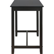 wilcox black counter height dining table   