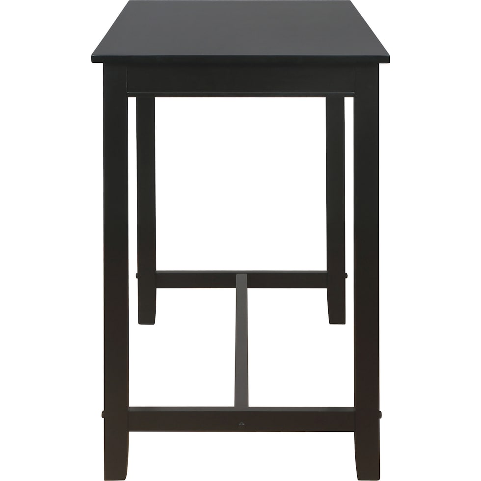 wilcox black counter height dining table   