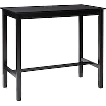 wilcox black dining table   