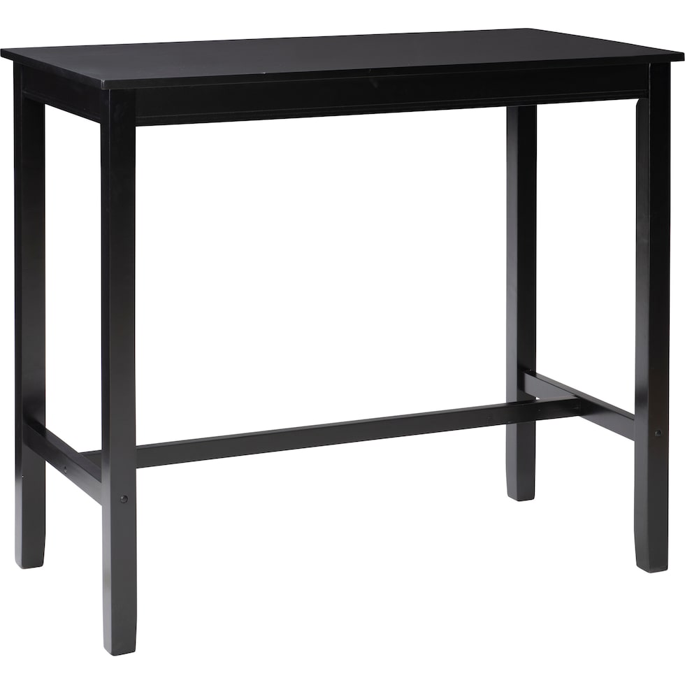 wilcox black dining table   