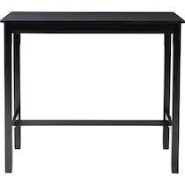 wilcox black dining table   