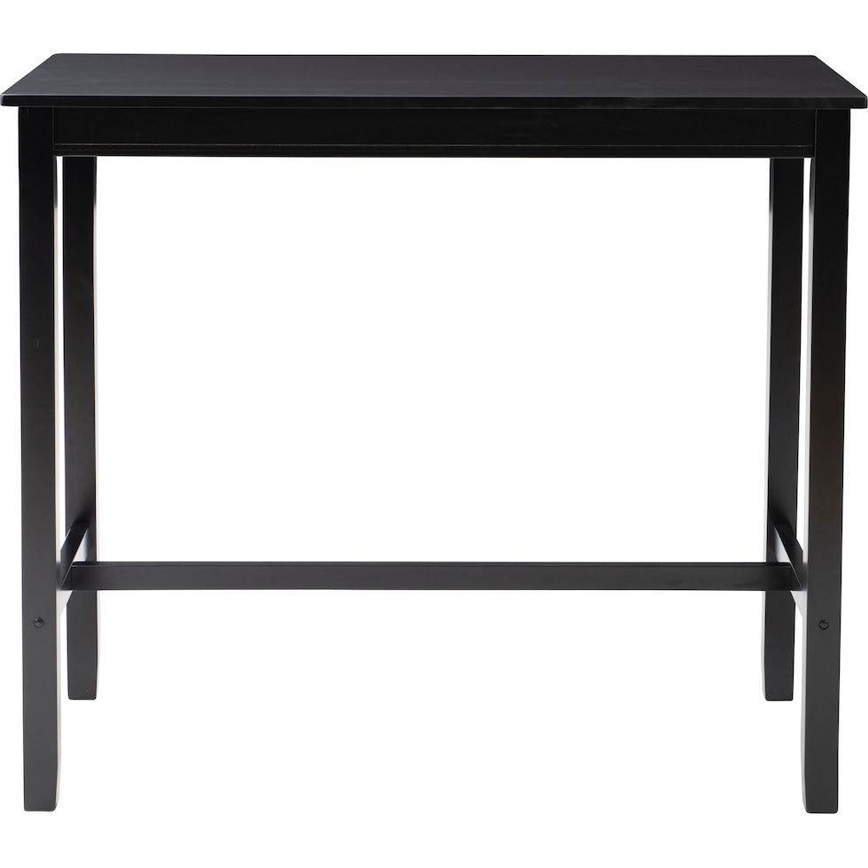 wilcox black dining table   