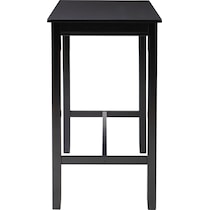 wilcox black dining table   