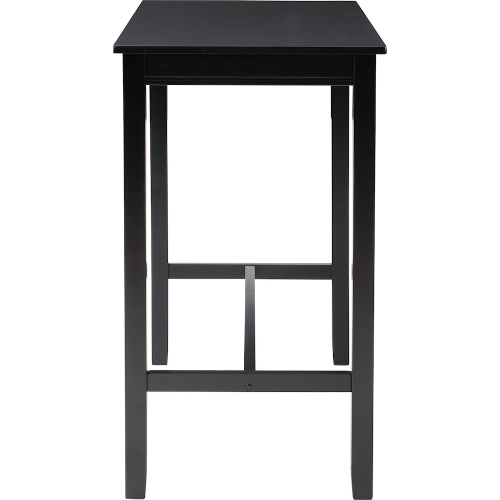 wilcox black dining table   