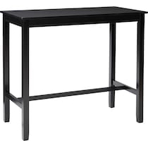 wilcox black dining table   