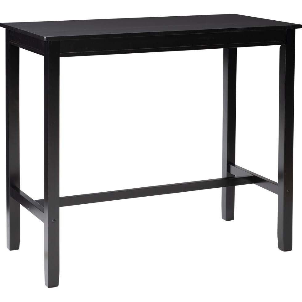 wilcox black dining table   