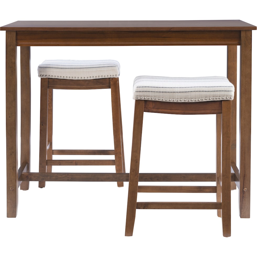 wilcox dark brown  pc counter height dining room   