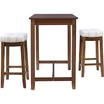 wilcox dark brown  pc counter height dining room   