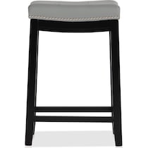 wilcox gray counter height stool   