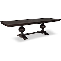 wilder dark brown dining table   