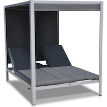 wildwood gray outdoor daybed   