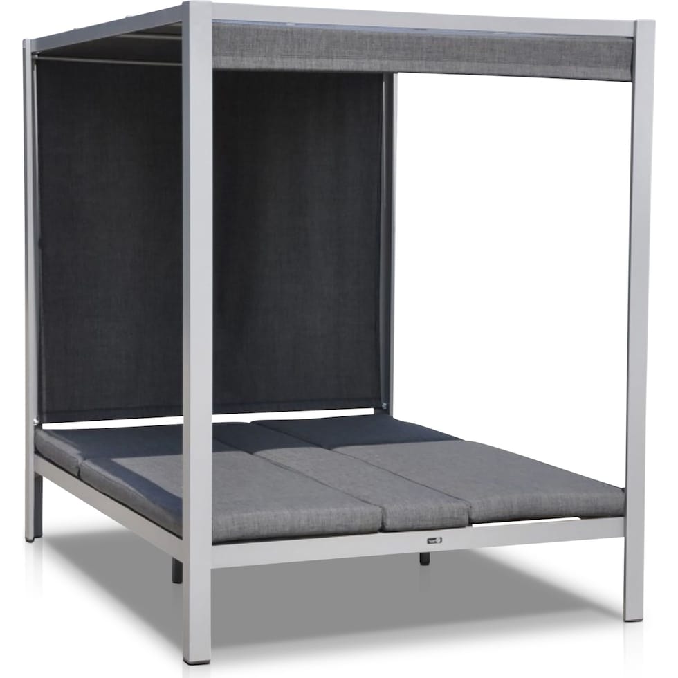wildwood gray outdoor daybed   