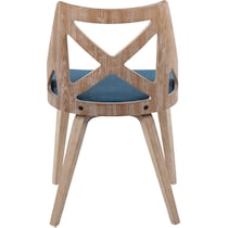 wiley blue dining chair   