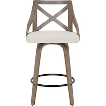 wiley gray counter height stool   