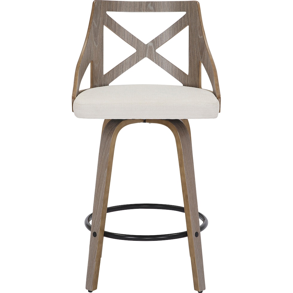 wiley gray counter height stool   