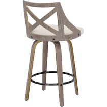 wiley gray counter height stool   