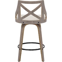 wiley gray counter height stool   