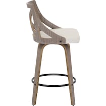 wiley gray counter height stool   