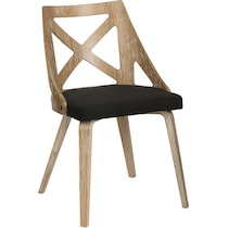 wiley gray dining chair   