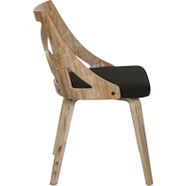 wiley gray dining chair   