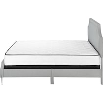 willard gray queen bed   