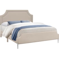 willard neutral queen bed   