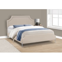 willard neutral queen bed   