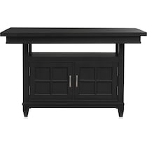 willow spring black  pc dining room   