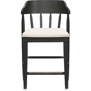 Willow Spring Counter-Height Stool - Black