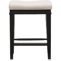 willow spring black counter height stool   