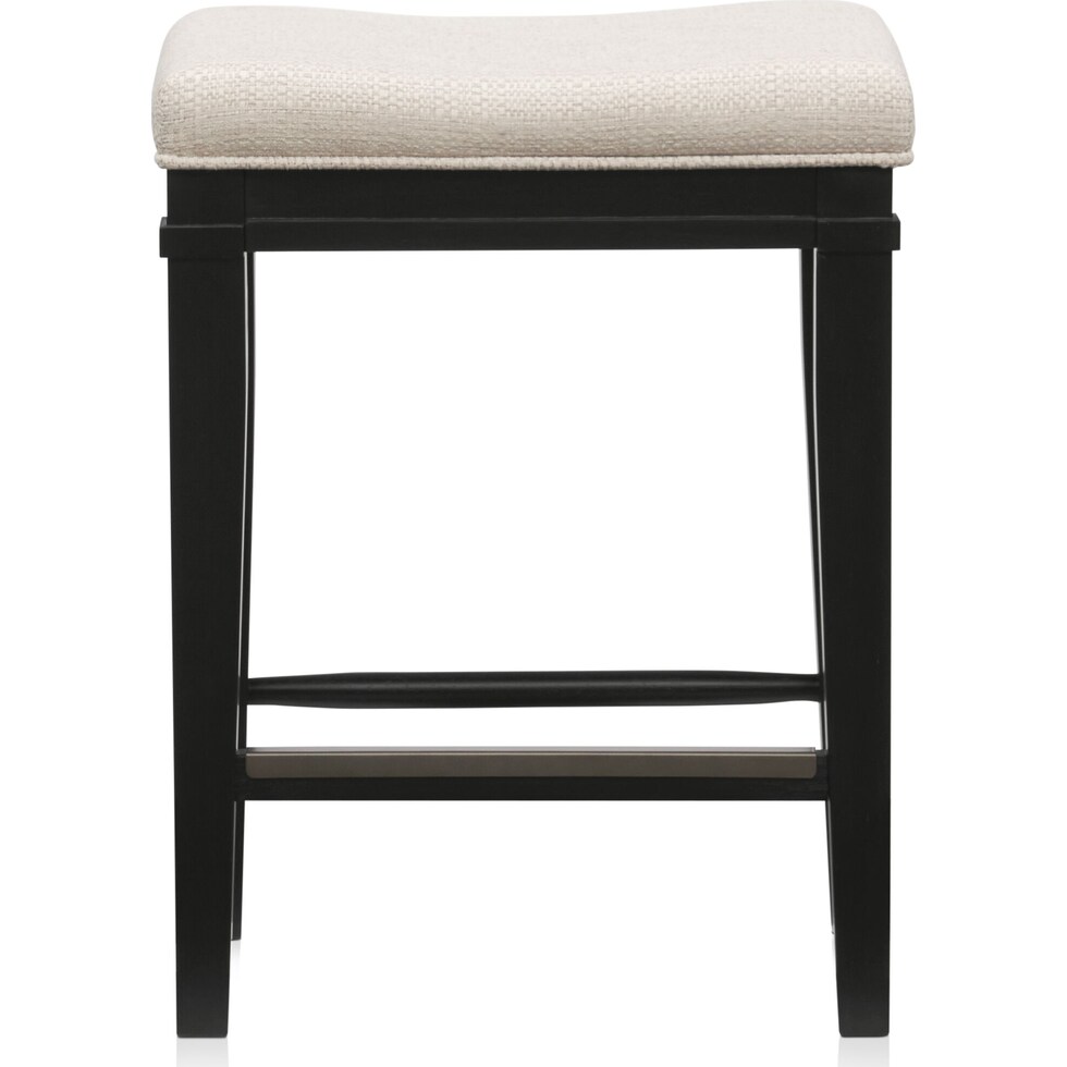 willow spring black counter height stool   